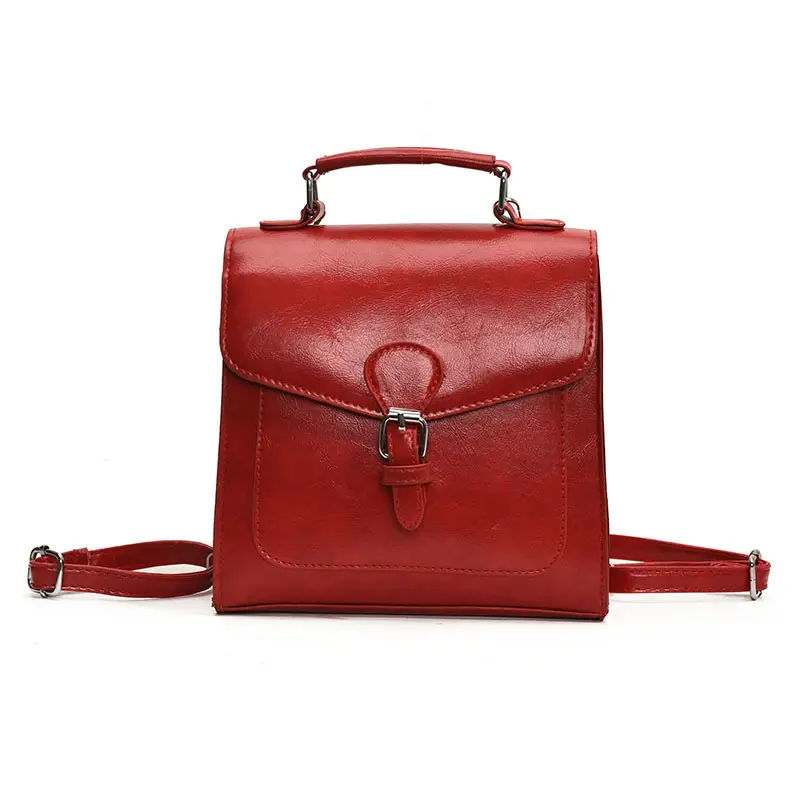 2025 New Fashion Oil Wax Leather Large Capacity Tote Bag - Image 10