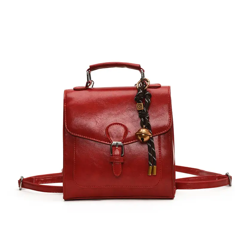 2025 New Fashion Oil Wax Leather Large Capacity Tote Bag - Image 5