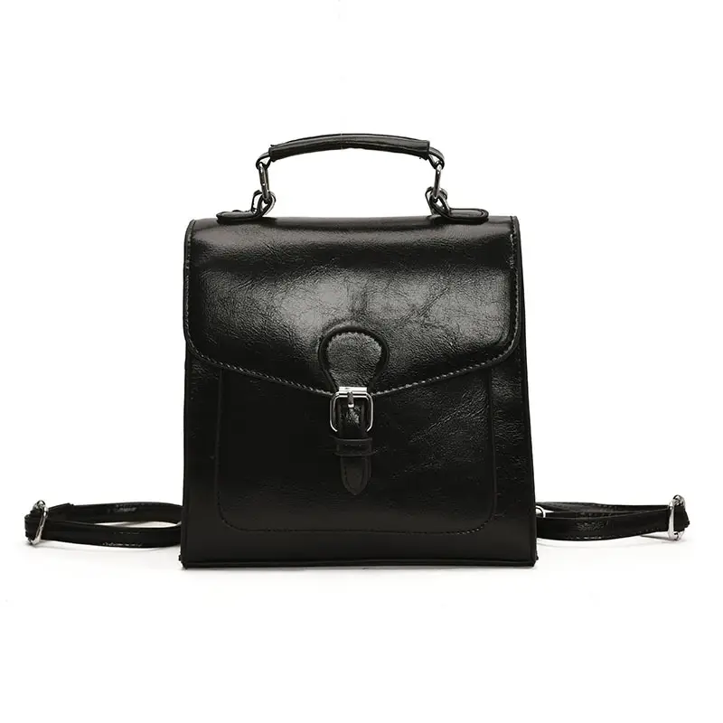 2025 New Fashion Oil Wax Leather Large Capacity Tote Bag - Image 7