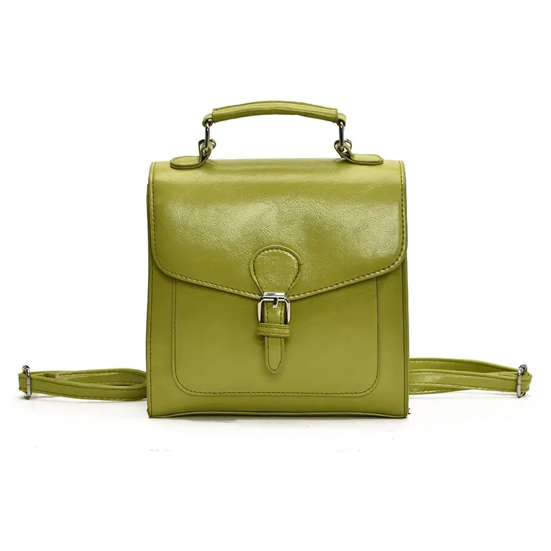 2025 New Fashion Oil Wax Leather Large Capacity Tote Bag - Image 9