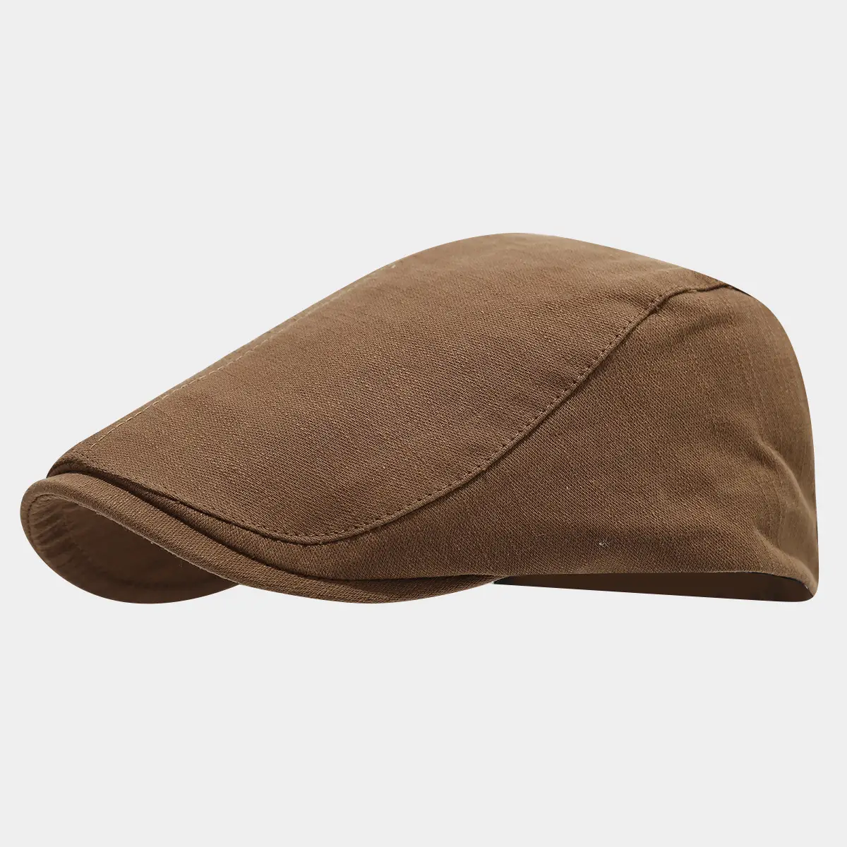 Japanese Style Retro Progressive Cap for Kids Small Brown - Image 3