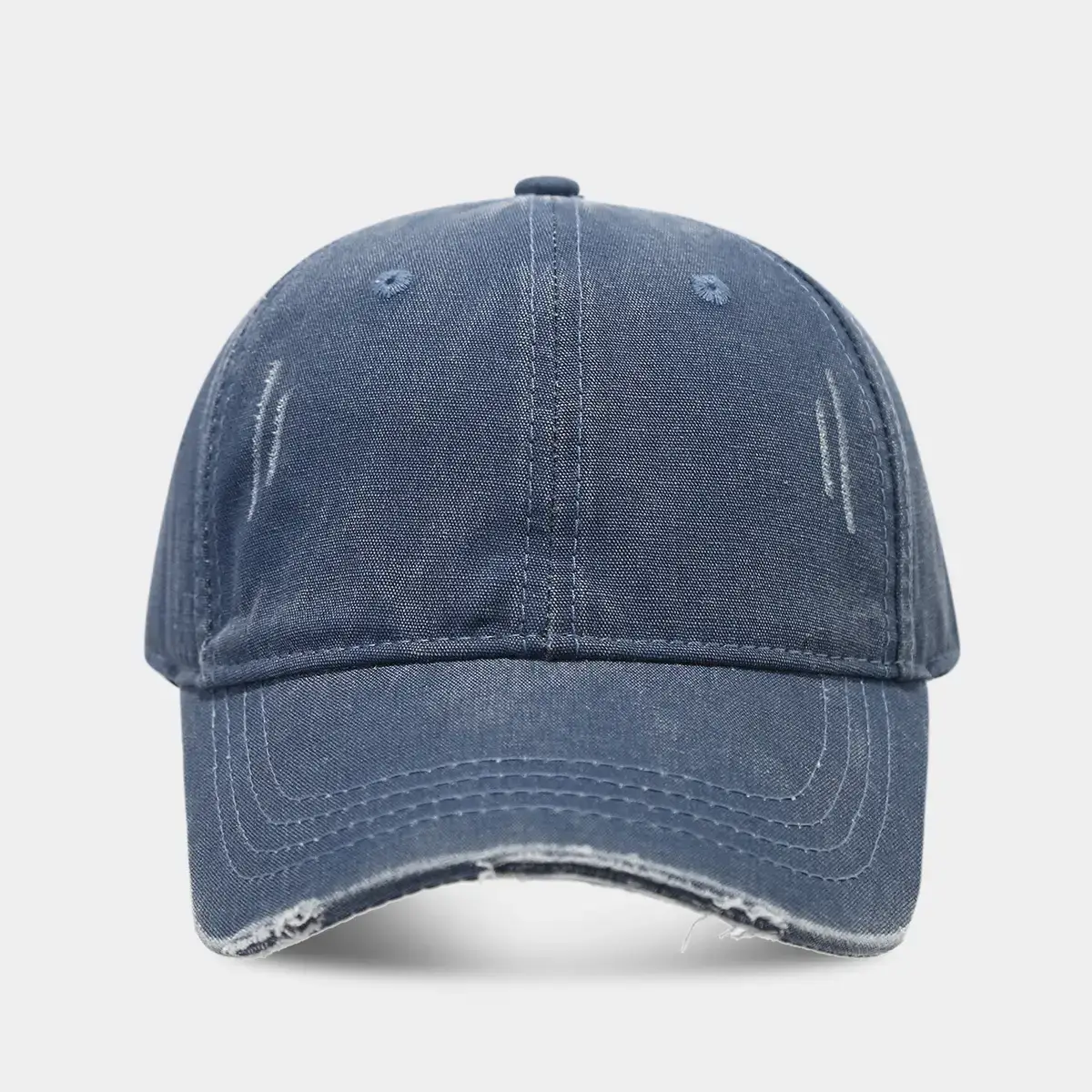 Purple Japanese Artistic Retro Hole Baseball Cap for Women - Image 3