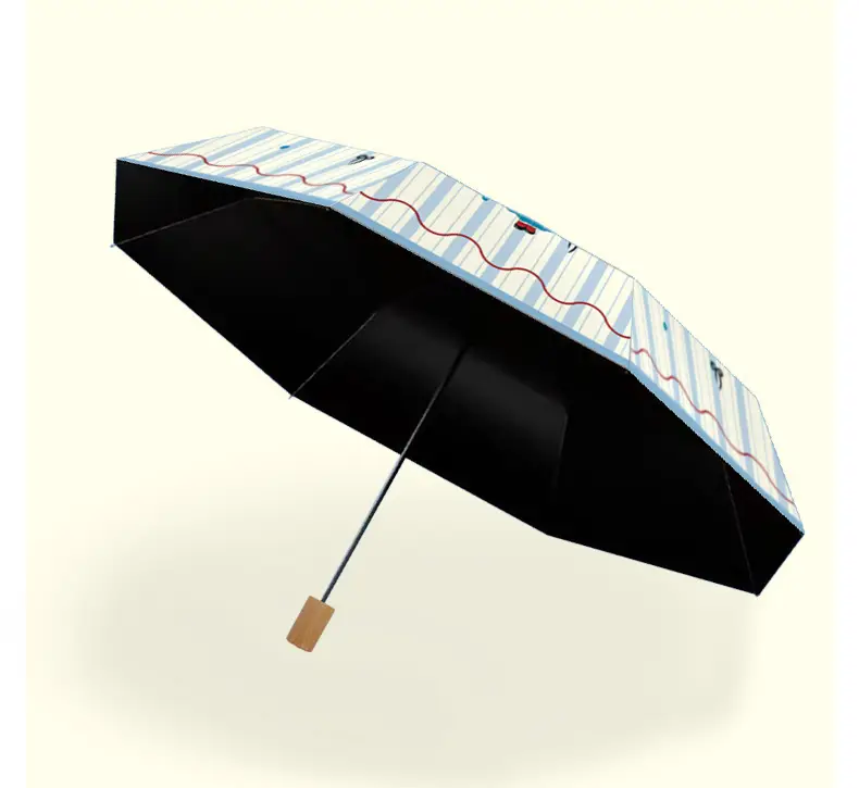 Alice Folding Umbrella for Girls Waterproof Sun & Rain Protection — feature 7