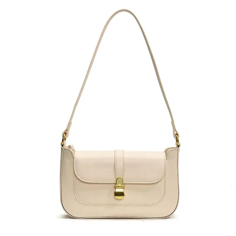 Elegant One-Shoulder Leather Handbag for Women - Image 10