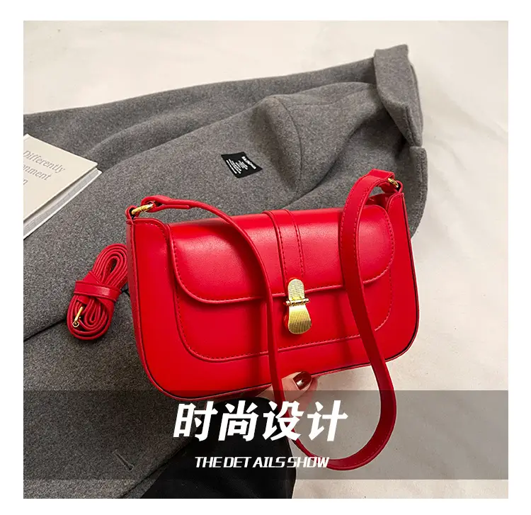 Elegant One-Shoulder Leather Handbag for Women — feature 11