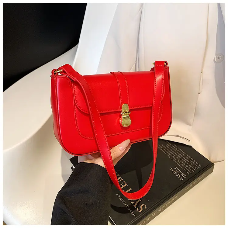 Elegant One-Shoulder Leather Handbag for Women — feature 17