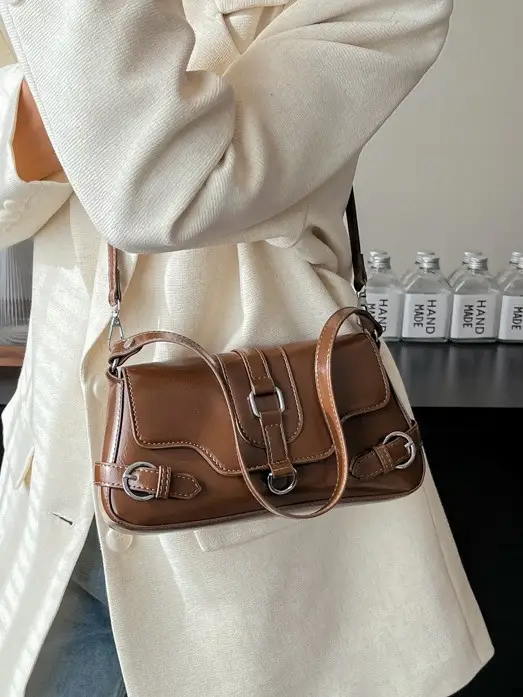 Black Crossbody Shoulder Bag for Women 2025 - Image 8