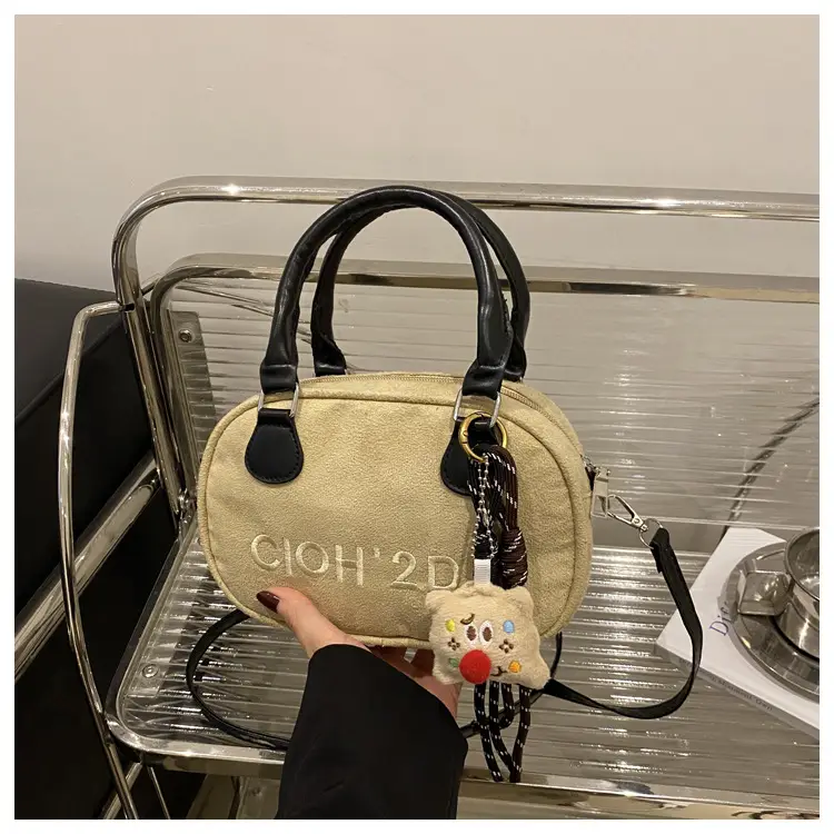 Vintage Women's Shoulder Bag 2025 Spring Contrast Color — feature 21