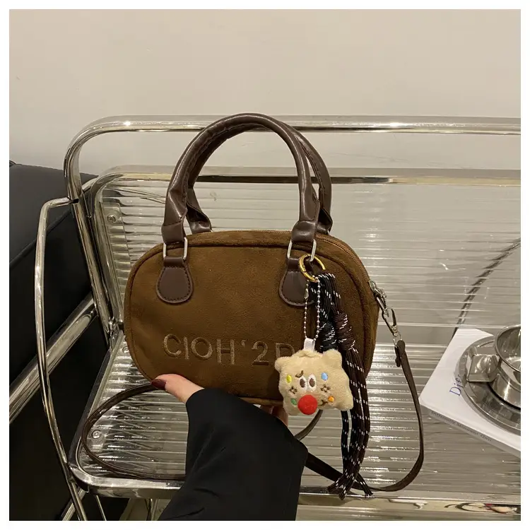 Vintage Women's Shoulder Bag 2025 Spring Contrast Color — feature 23
