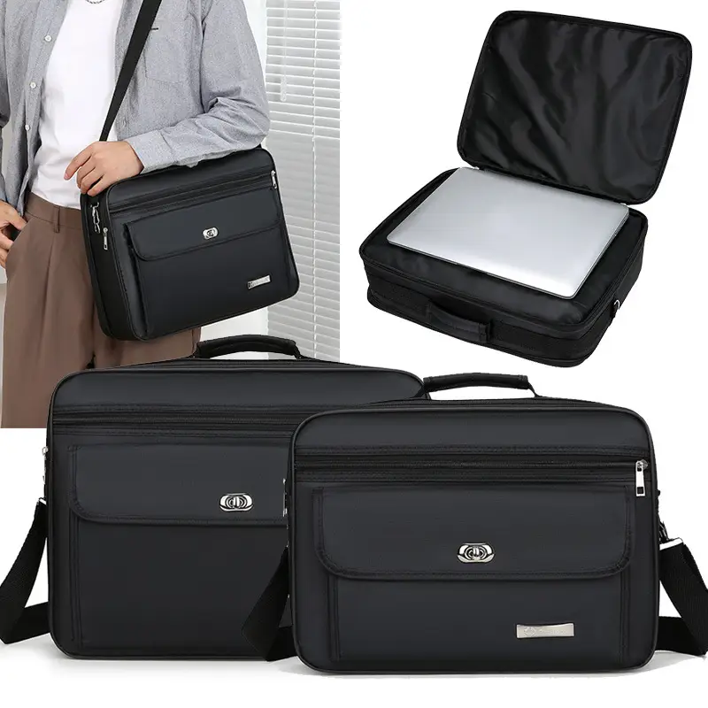 Men's Oxford Cloth Business Bag Large Capacity Waterproof