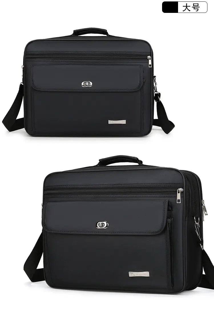 Men's Oxford Cloth Business Bag Large Capacity Waterproof — feature 23