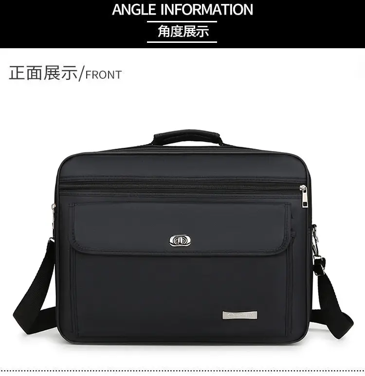 Men's Oxford Cloth Business Bag Large Capacity Waterproof — feature 24