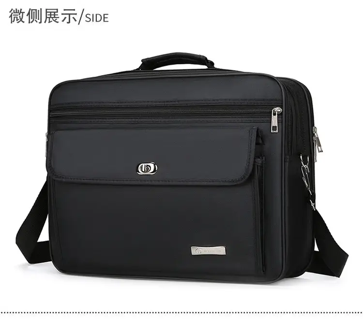Men's Oxford Cloth Business Bag Large Capacity Waterproof — feature 25
