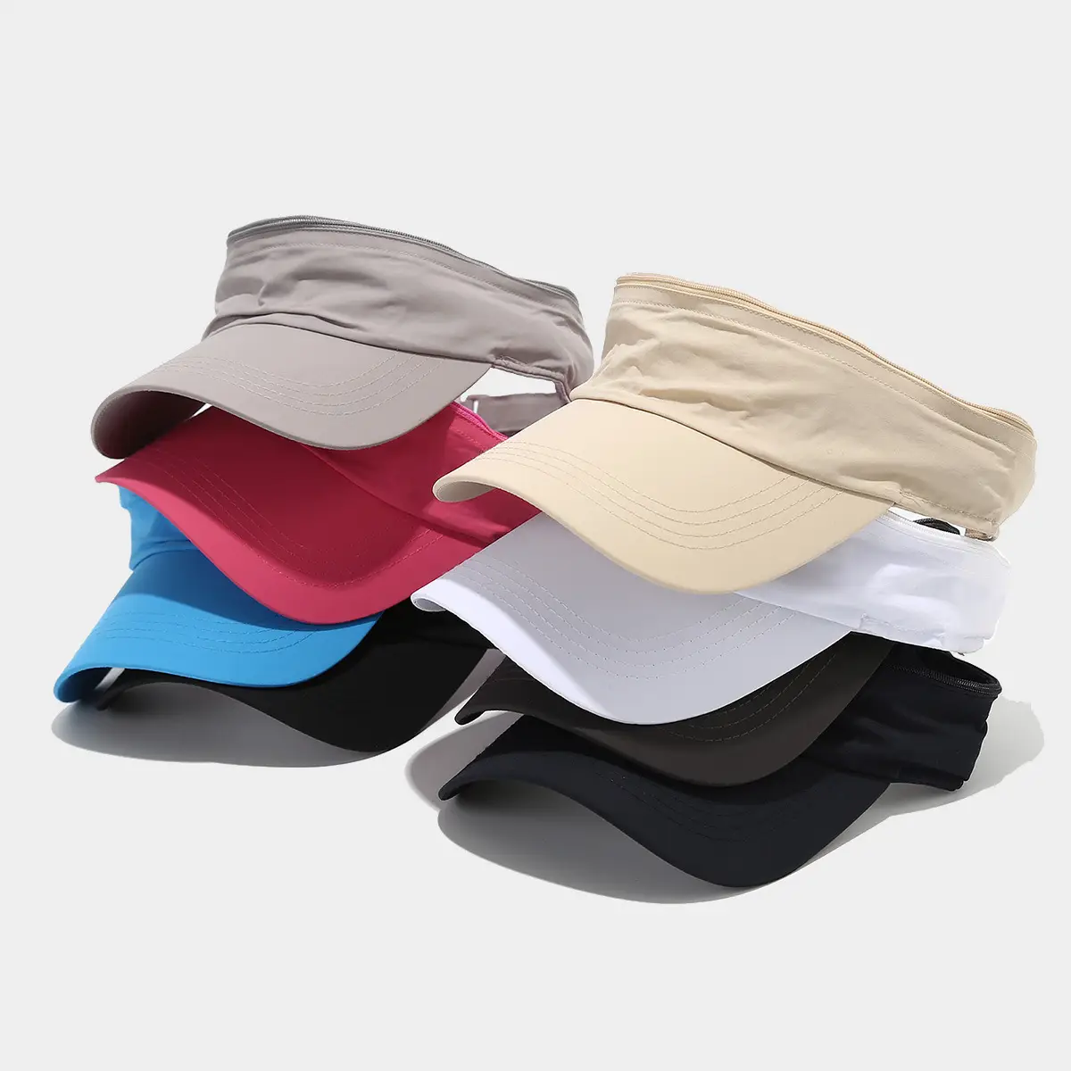 European & American Hollow Top Hats Dual Use Sports — feature 4