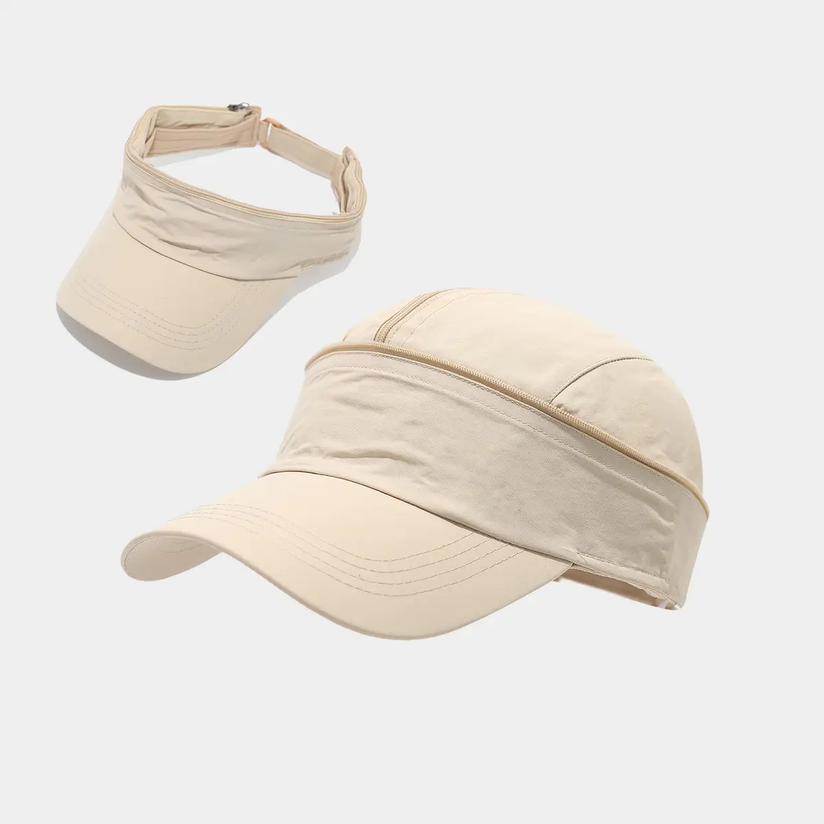 European & American Hollow Top Hats Dual Use Sports