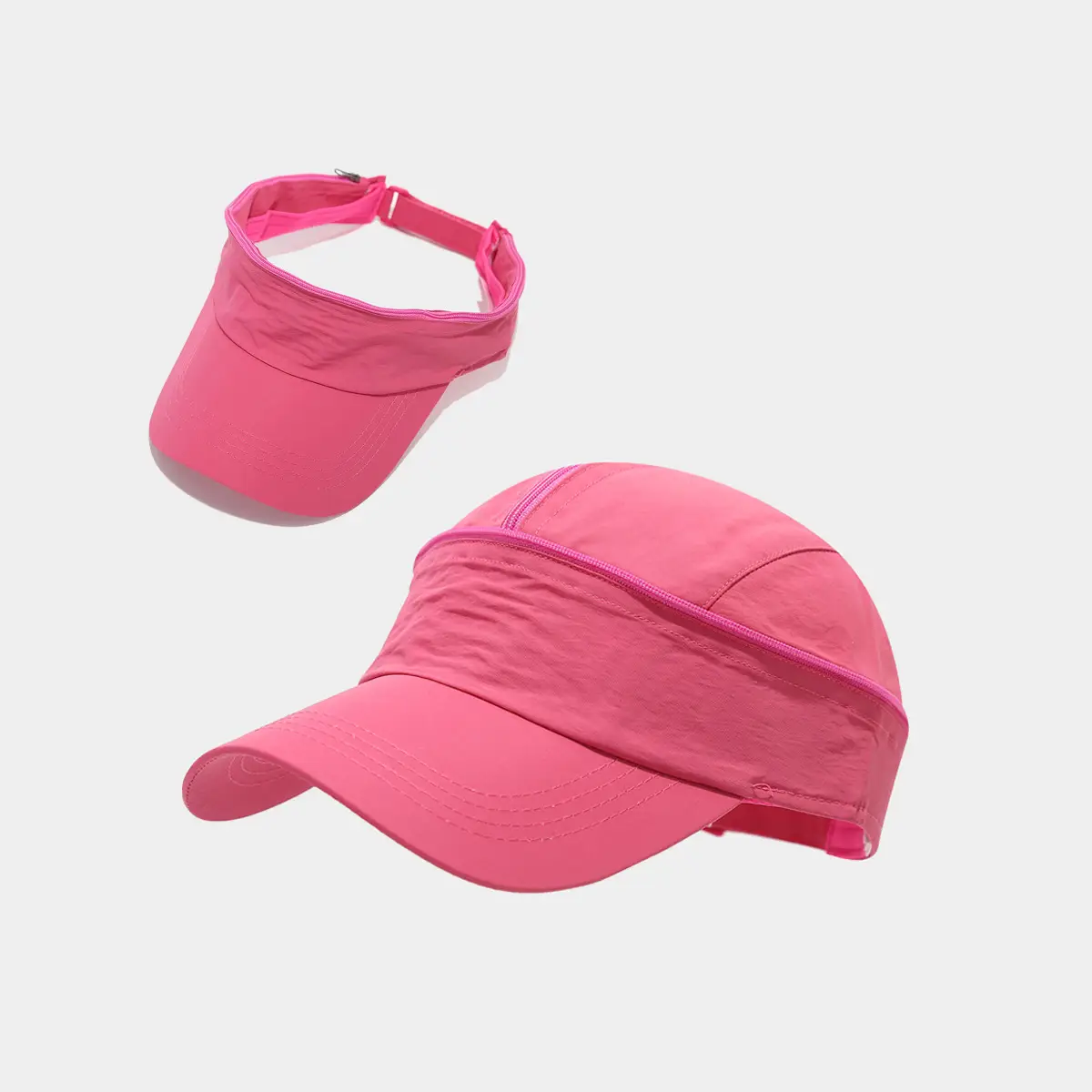 European & American Hollow Top Hats Dual Use Sports