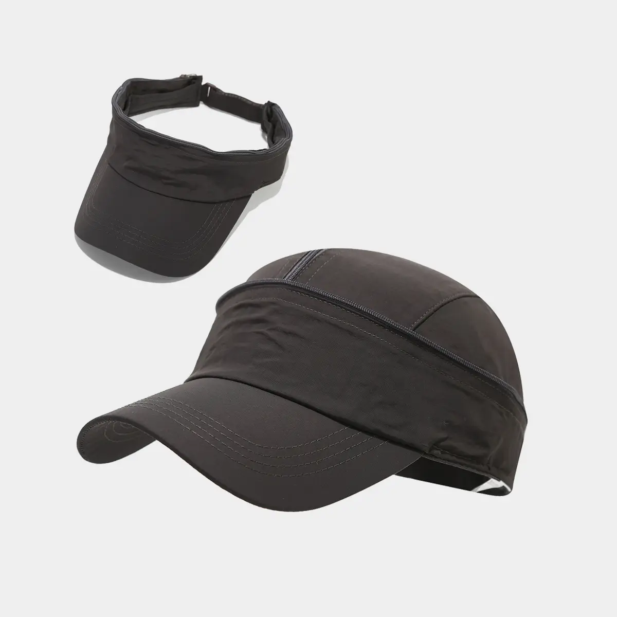 European & American Hollow Top Hats Dual Use Sports