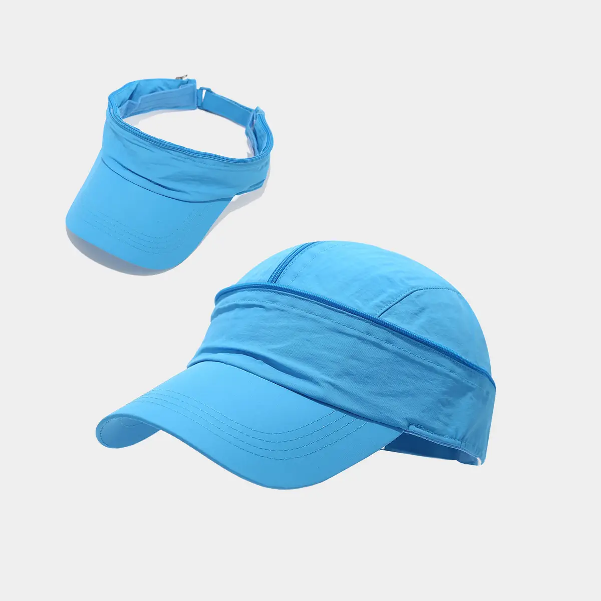 European & American Hollow Top Hats Dual Use Sports