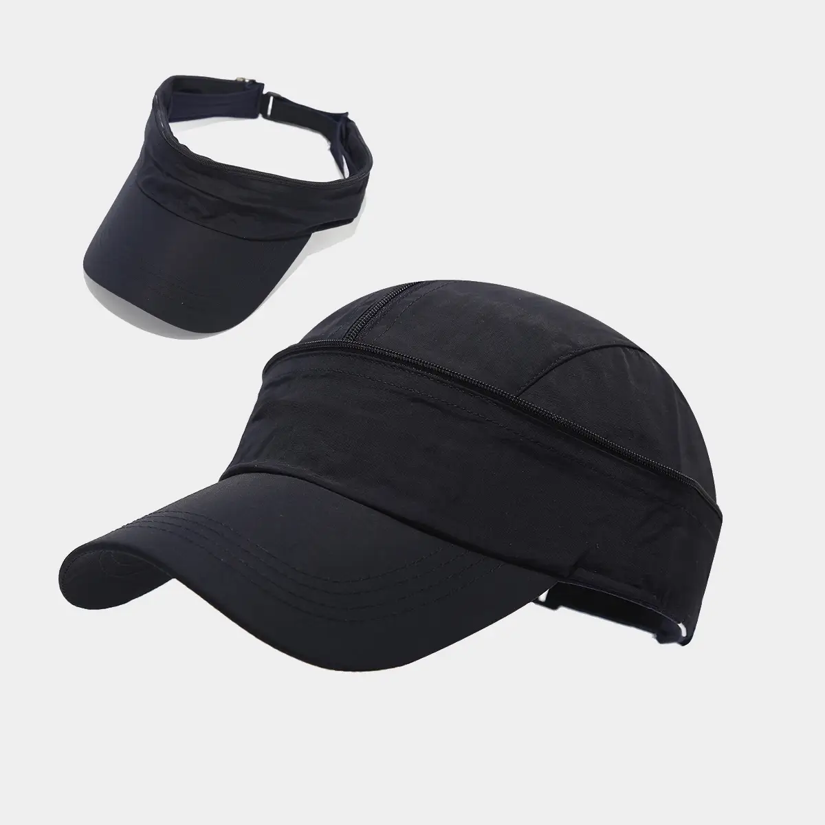 European & American Hollow Top Hats Dual Use Sports