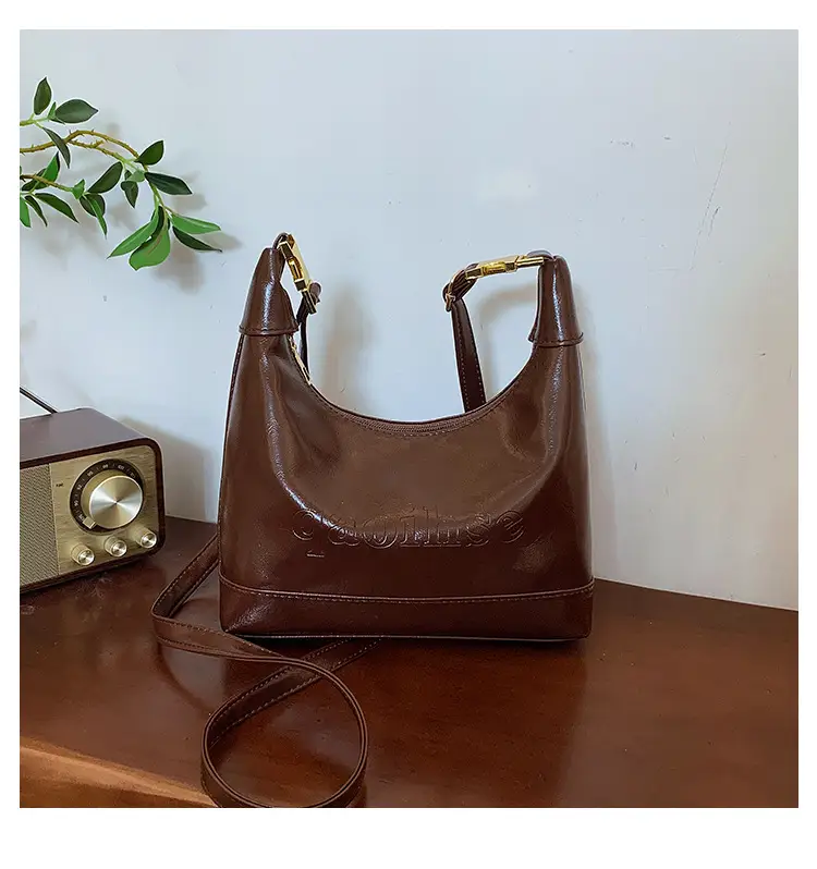 Women's Red Leather Shoulder Bag 2026 Fashion — feature 34