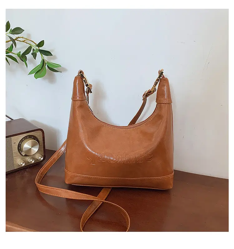 Women's Red Leather Shoulder Bag 2026 Fashion — feature 36