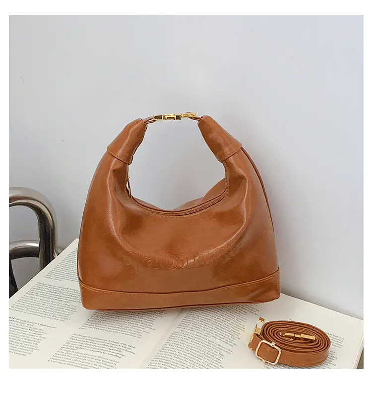 Women's Red Leather Shoulder Bag 2026 Fashion — feature 42