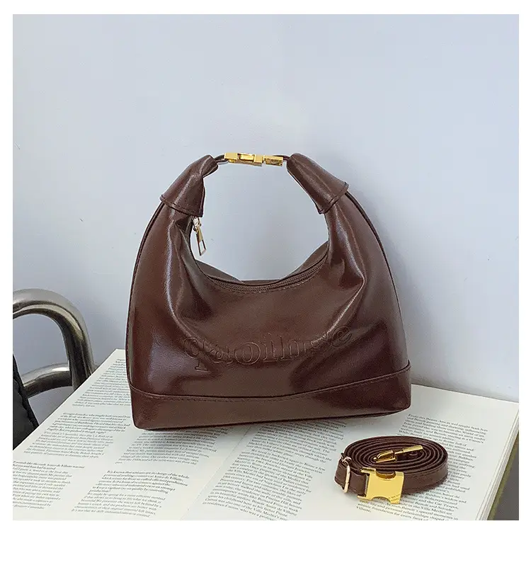 Women's Red Leather Shoulder Bag 2026 Fashion — feature 43