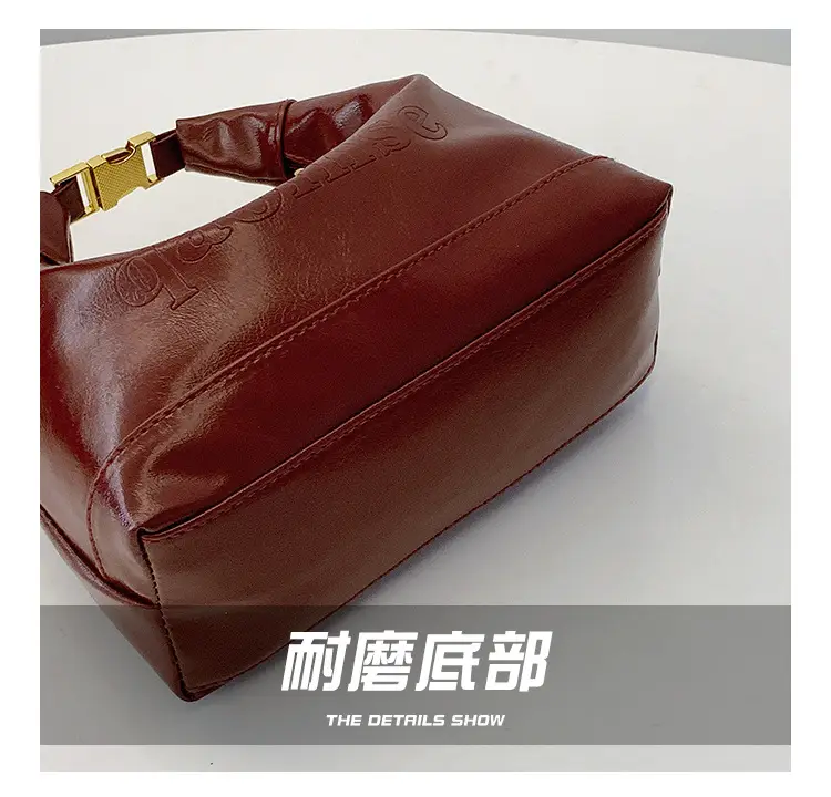 Women's Red Leather Shoulder Bag 2026 Fashion — feature 5