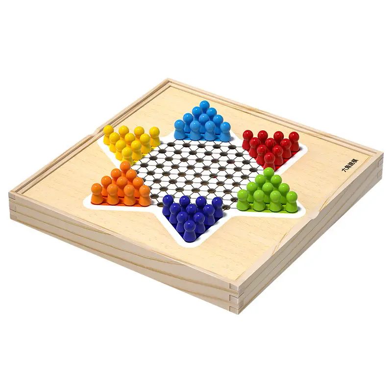 Children's version of flying chess educational toys backgammon chess jumping chess class encyclopedia multi-functional chessboard all-in-one fun board games