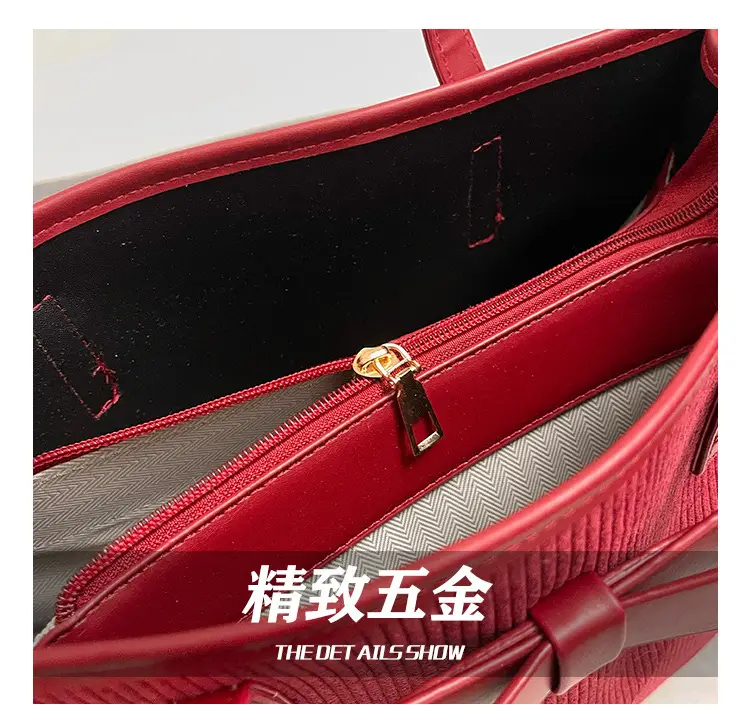 Red Bridal Wedding Bag for Women 2025 — feature 5