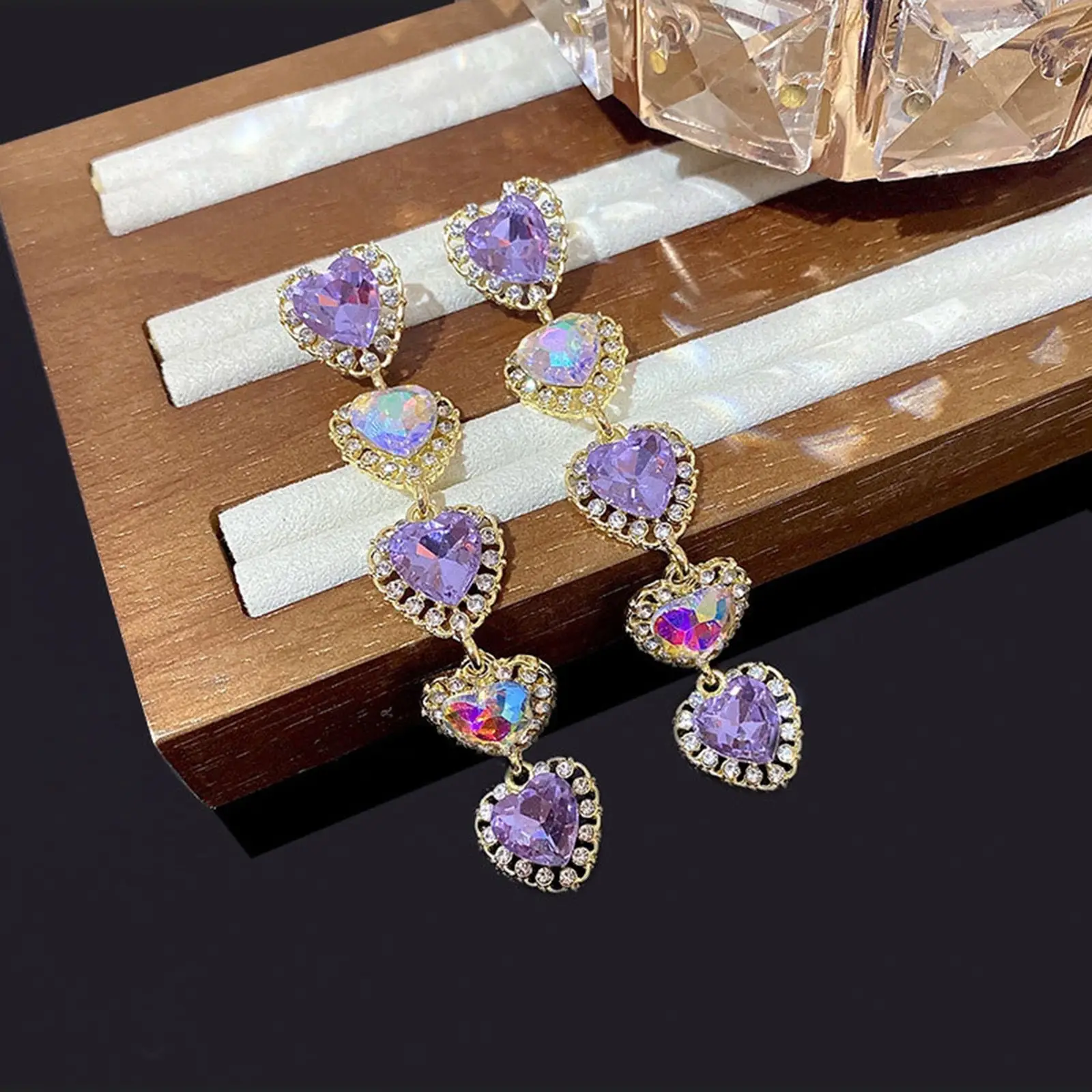 Diamond Encrusted Fruit Animal Earrings for Women