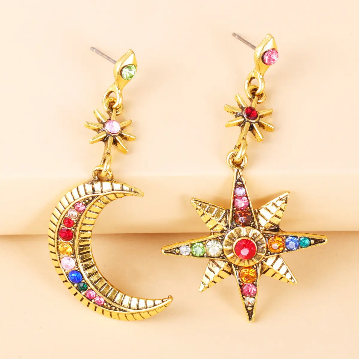 Diamond Encrusted Fruit Animal Earrings for Women — feature 8