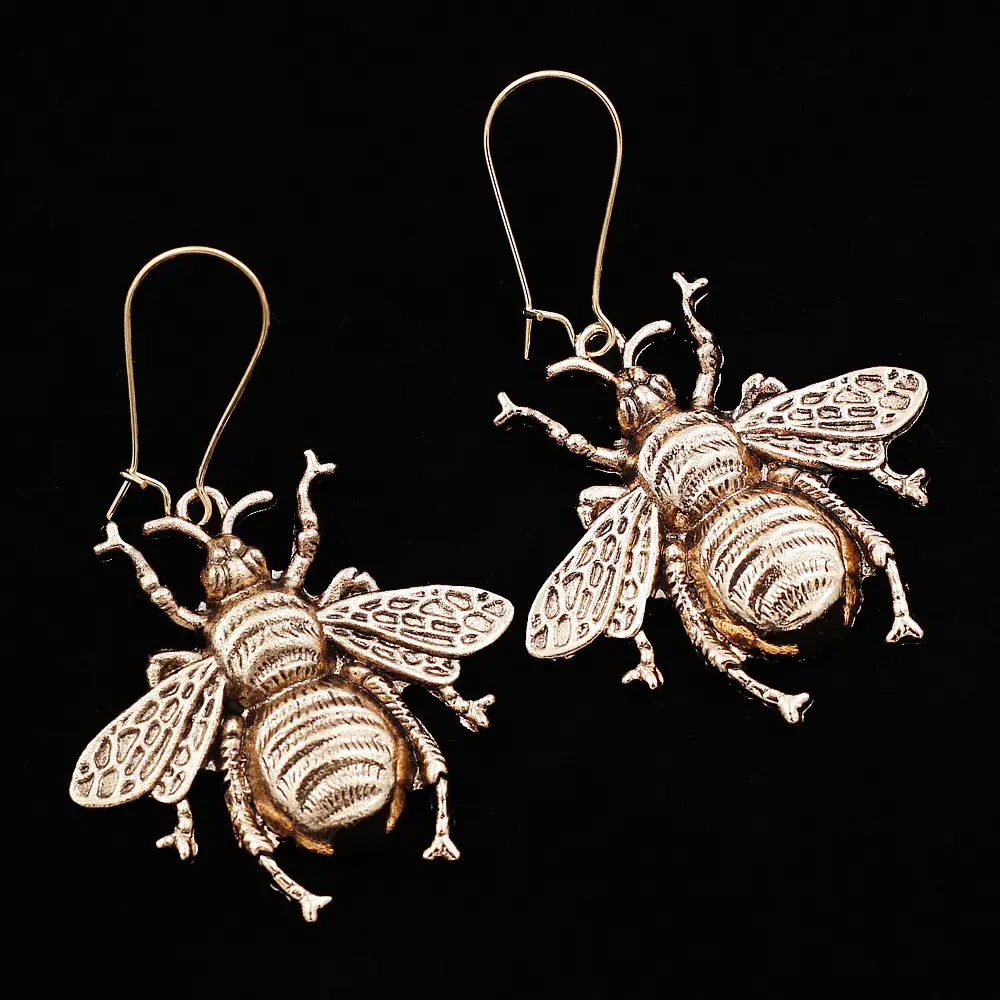 Diamond Encrusted Fruit Animal Earrings for Women
