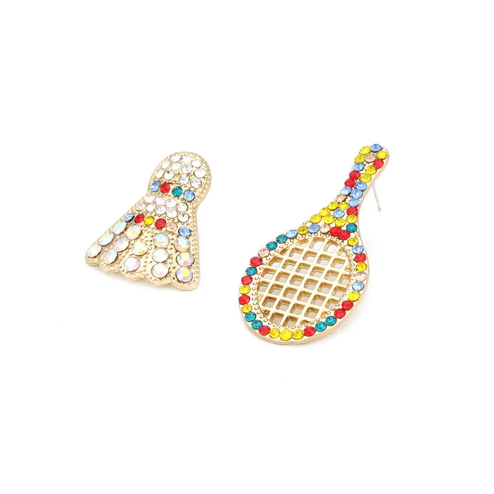 Diamond Encrusted Fruit Animal Earrings for Women