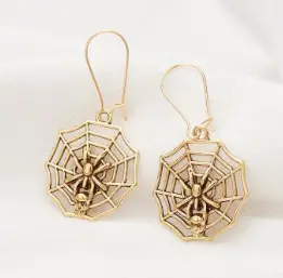 Diamond Encrusted Fruit Animal Earrings for Women