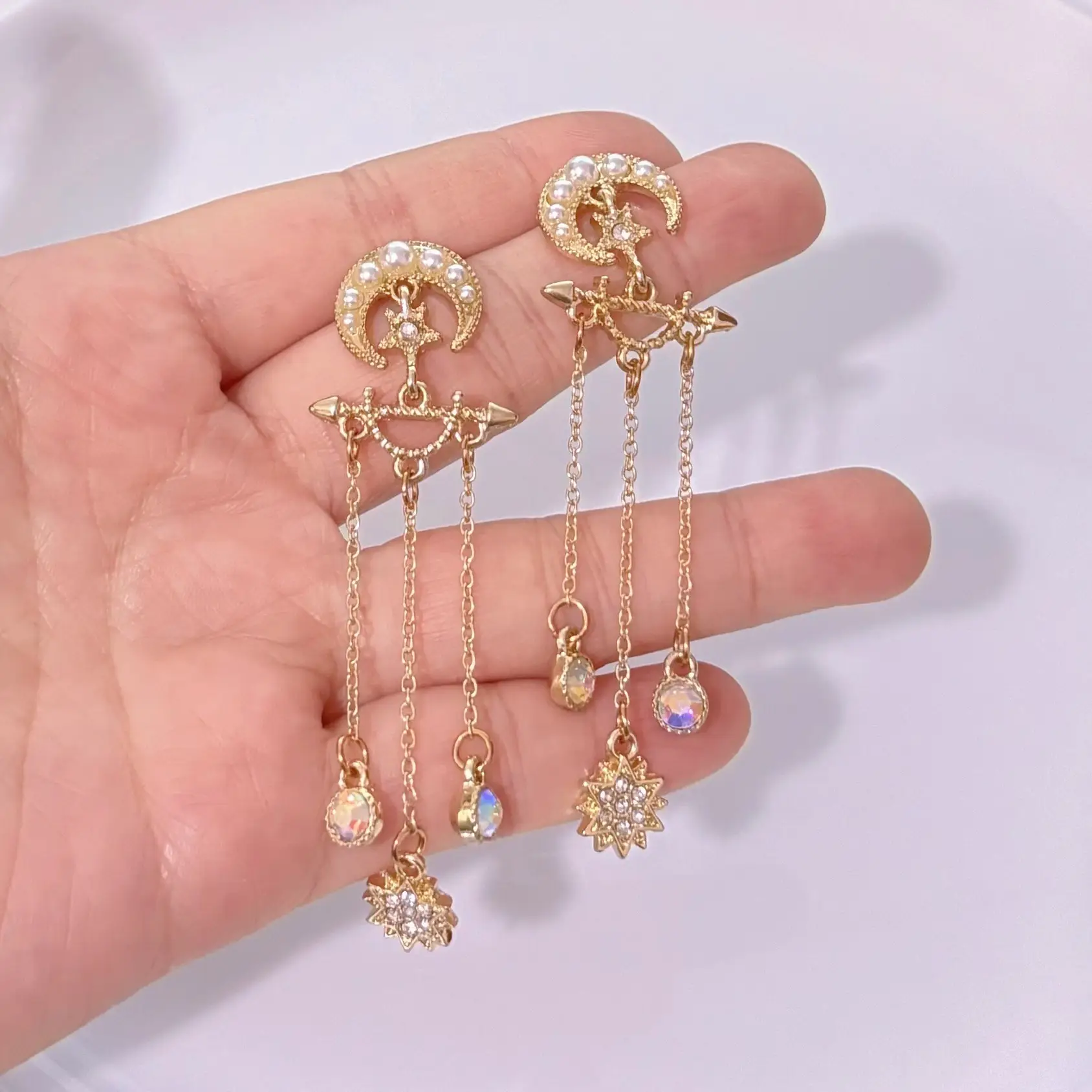 Diamond Encrusted Fruit Animal Earrings for Women