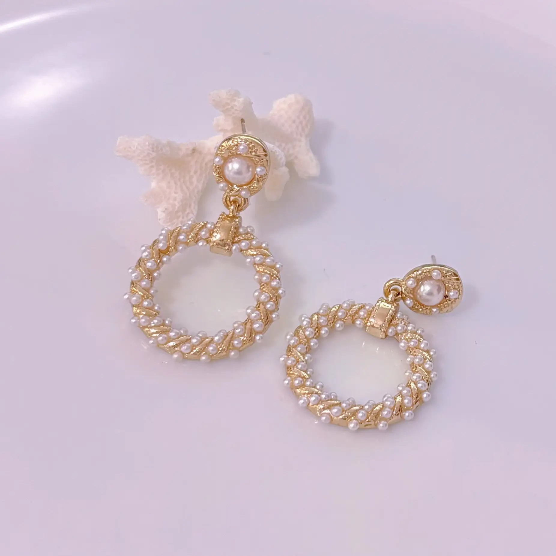Diamond Encrusted Fruit Animal Earrings for Women