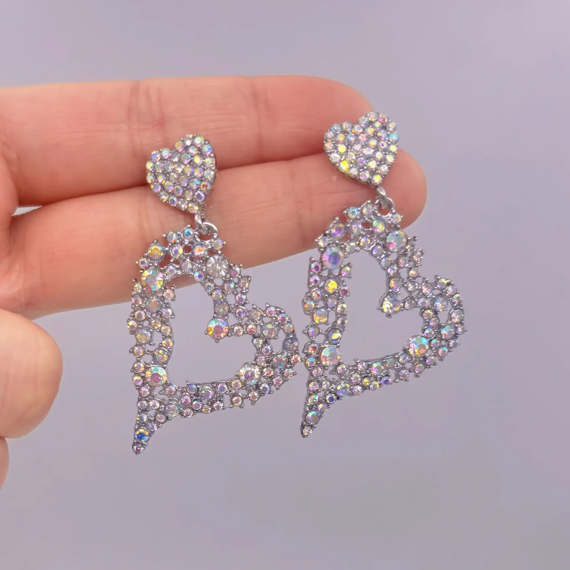 Diamond Encrusted Fruit Animal Earrings for Women