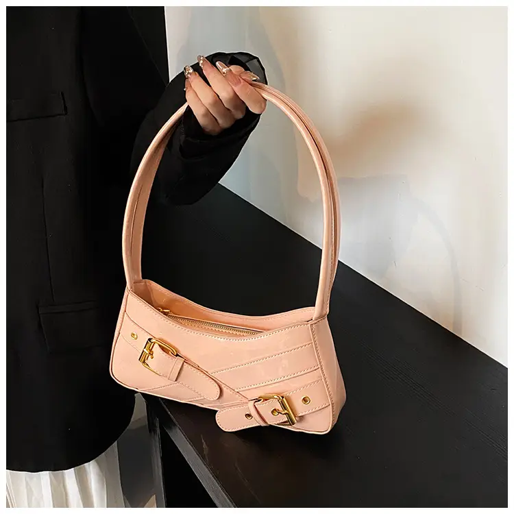 Women's Red Underarm Biker Bag 2025 New — feature 17