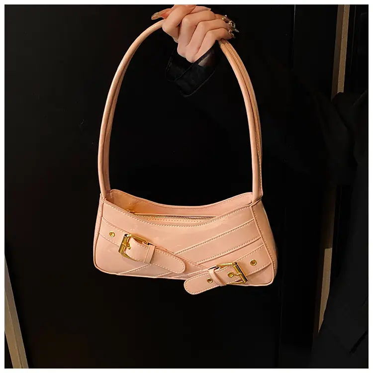 Women's Red Underarm Biker Bag 2025 New — feature 20