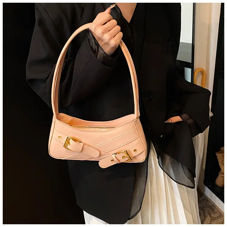 Women's Red Underarm Biker Bag 2025 New — feature 21