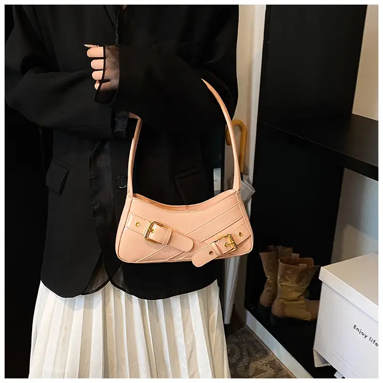 Women's Red Underarm Biker Bag 2025 New — feature 23