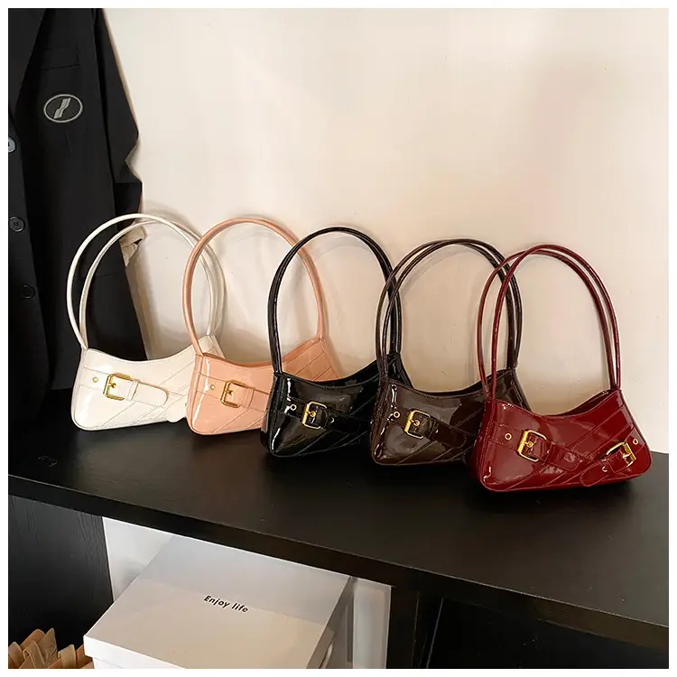 Women's Red Underarm Biker Bag 2025 New — feature 3