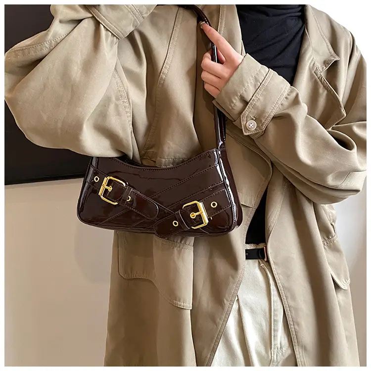 Women's Red Underarm Biker Bag 2025 New — feature 36