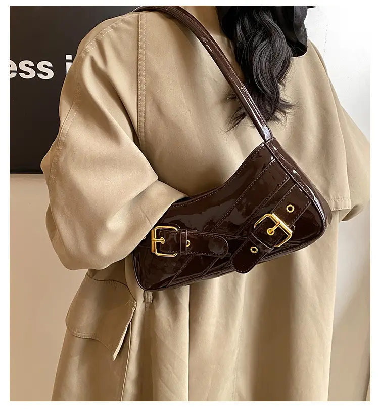 Women's Red Underarm Biker Bag 2025 New — feature 4