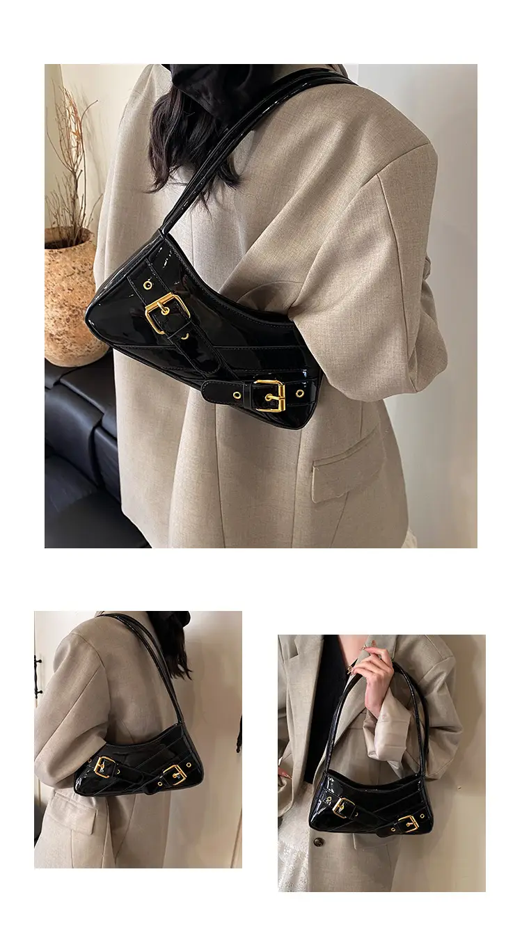 Women's Red Underarm Biker Bag 2025 New — feature 6