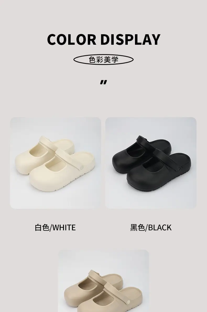 Simple All-match Sandals and Slippers for Women's Summer Slip Feeling Indoor Home 2024 New Arrival Outfit Fashionable Non-slip Baotou — feature 5
