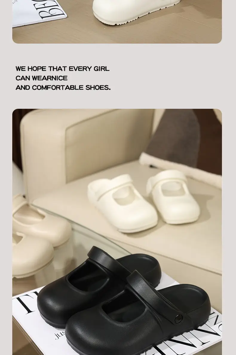 Simple All-match Sandals and Slippers for Women's Summer Slip Feeling Indoor Home 2024 New Arrival Outfit Fashionable Non-slip Baotou — feature 9