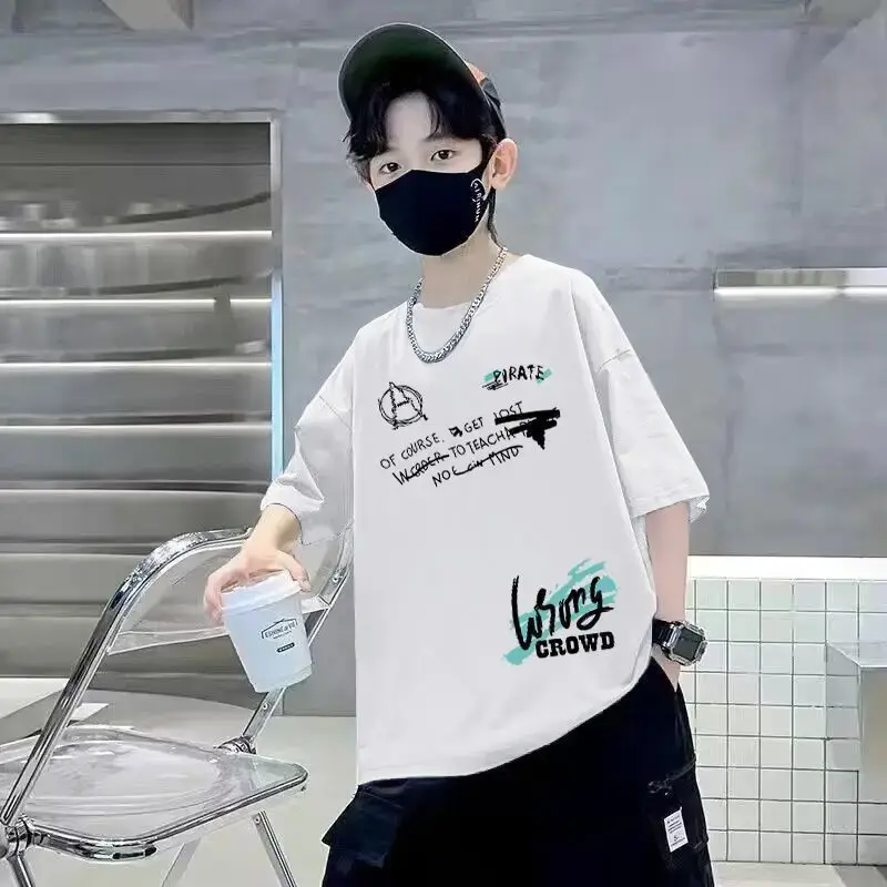 Children Cotton Cartoon T-Shirt Short Sleeve Summer Wear - Image 9