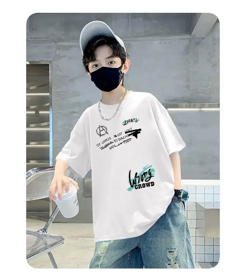 Children Cotton Cartoon T-Shirt Short Sleeve Summer Wear — feature 6